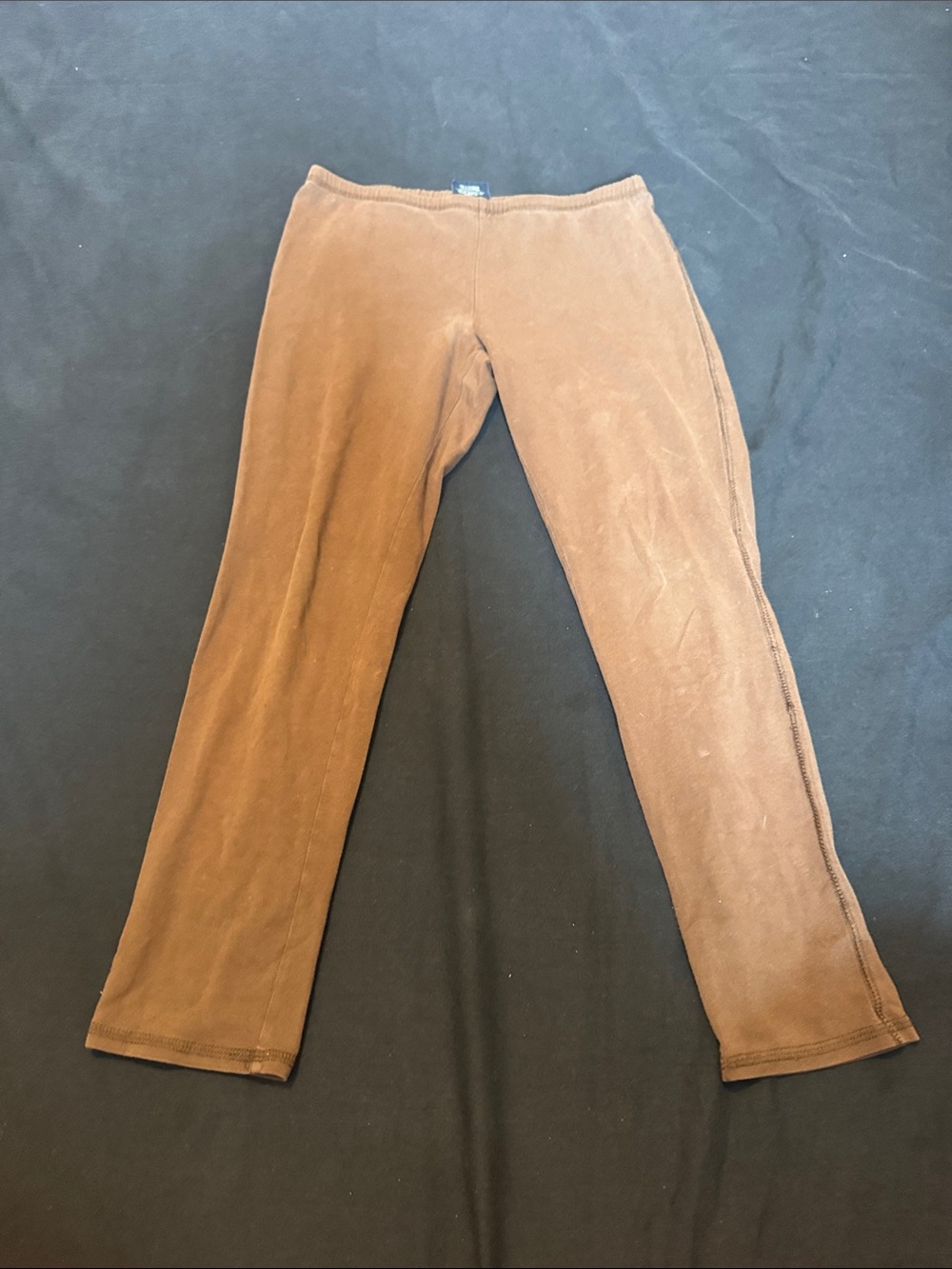 Faded Glory Brown Girls' Stretch Leggings